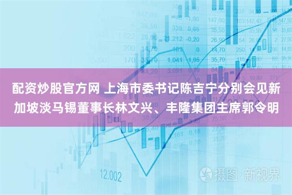配资炒股官方网 上海市委书记陈吉宁分别会见新加坡淡马锡董事长林文兴、丰隆集团主席郭令明